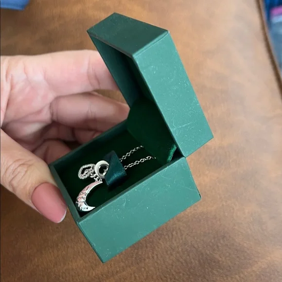 🪅Gona .925 Sterling Silver Mom necklace 16” adjustable new - Picture 2 of 6